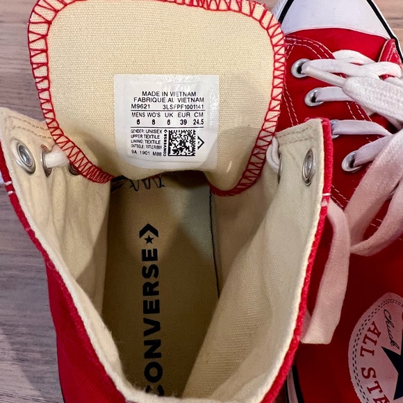 Converse Chuck Taylor All Star Canvas High Top Sneakers - Picture 7 of 9